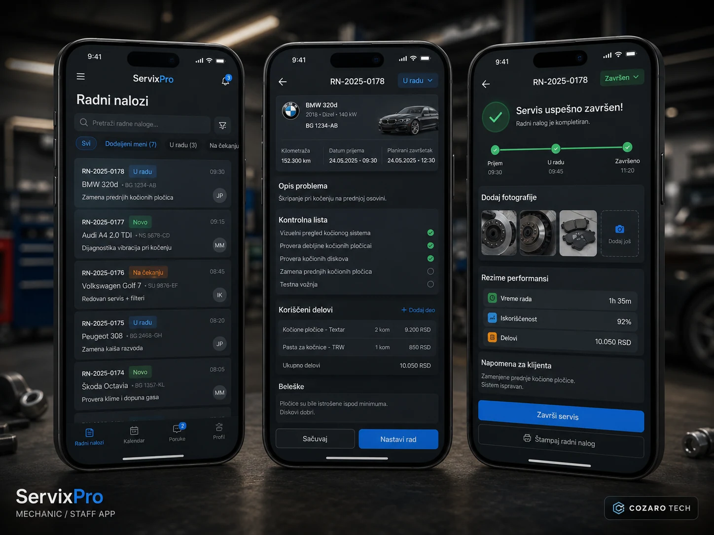 ServixPro auto service platform preview