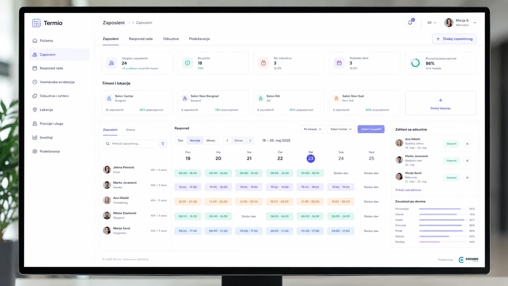 Termio appointment booking platform preview screenshot 3
