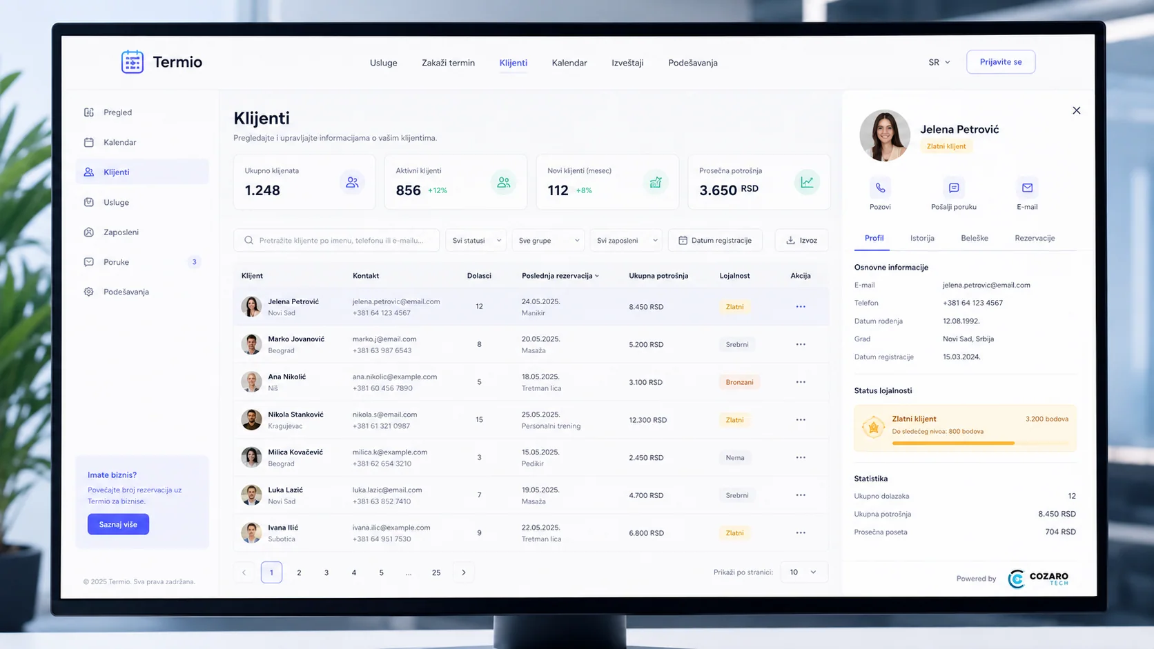 Termio appointment booking platform preview screenshot 6